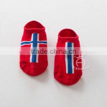 Cute Baby Cotton Socks, Silicone Print Baby Socks photo-3