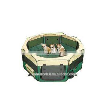 R1946H Fabric Pet Playpen Folding pet playpen with 8 panels