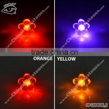 Fancy LED Earring Flower Shaped Crystal Earring Fashion Party Light up Earring photo-2