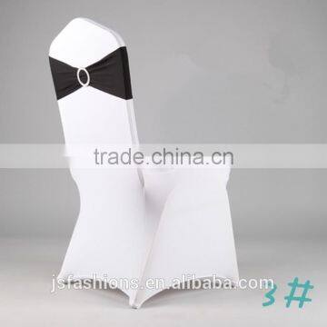 Spandex Lycra Chair Bands Elastic Chair Sash With Buckle for Wedding photo-4