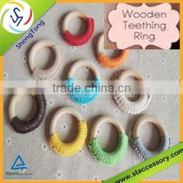 Unfinished Wooden Teething Rings photo-4