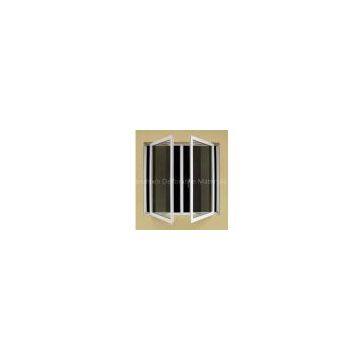 1.5mm profile thickness brand new casement windows with tempered glass for commercial