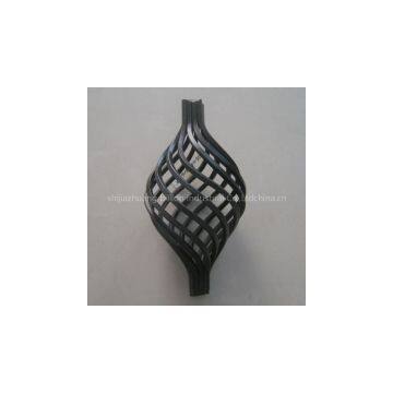 wrought iron baskets