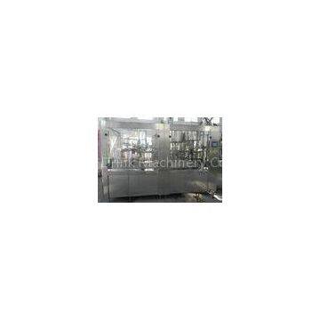 Fruit Juice / Soft Water Automatic Bottle Filling Machine for PET Bottle / Glass Bottle , Screw Cap