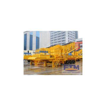 High quality impact mobile crusher for stones