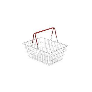 Wire Shopping Basket for Self-Service Quick Shops