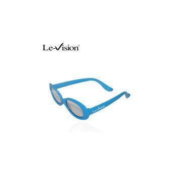 Circular passive polarized 3D glasses for kids with small size