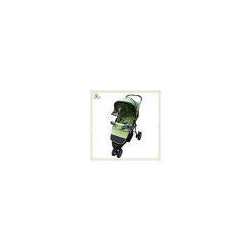 Sit Or Lie Baby Buggy Strollers , Baby Trolley With Storage Basket