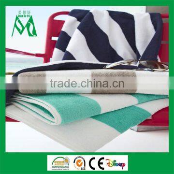 stripe beach pool towel , quick dry branded pool towel wholesale