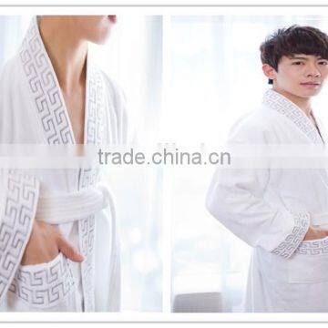 High Quality Star Hotel Velour Cotton Bath Robe photo-5