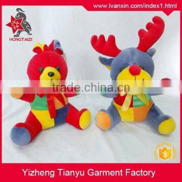 Hot sale mini bear plush wholesale/cheap christmas plush toys