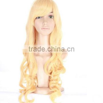 Ombre Wig,Long Curly Cosplay Hair Wigs,Dubaa Fashion