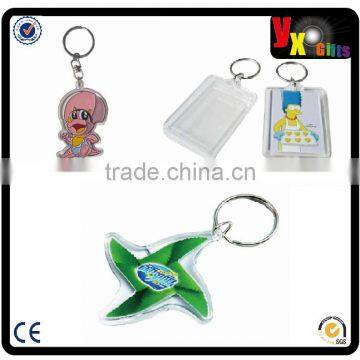 Gift for 2014 Customize acrylic keychain , plastic keychain , customize keychain fashion keychain