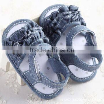 Fashion Bow Newborn Soft Sole Cowboy Baby Sandals photo-2