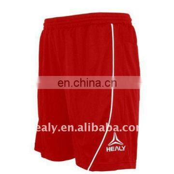 Customized Red Soccer Shorts healy design