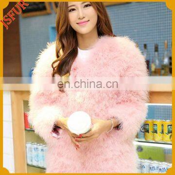 Supplier Made In China Customized Turkey Women Coat Fur Trim