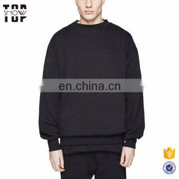 OEM hoodie manufacturer custom label brand without hood men's sweatshirts