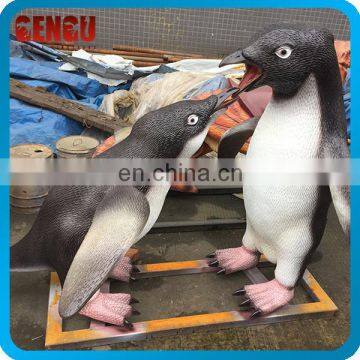 3D Fiberglass Penguin Statue Realistic Penguin Sculpture photo-2