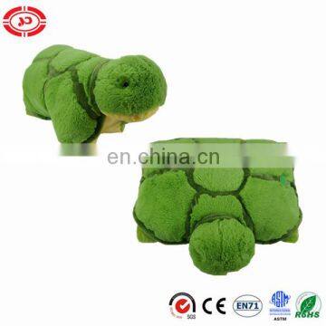 Green pool Turtle quality fancy kids 2in1 cushion soft bed sleeing pillow