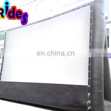 inflatable rear projection screen