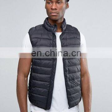 Fashion Waistcoat Coat Men Gilet Male Double Press Stud Pockets Sleeveless Jacket Vests Chalecos Pull&Bear Padded Gilet