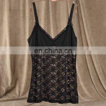 mature ladies sexy lace nightdress