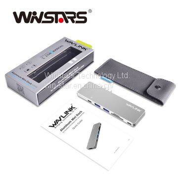 Thunderbolt 3 Port SD/Micro SD Card Reader USB Hub for Macbook Pro photo-2