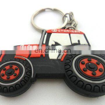 Custom Soft Pvc Rubber Car Logo Keyring photo-2