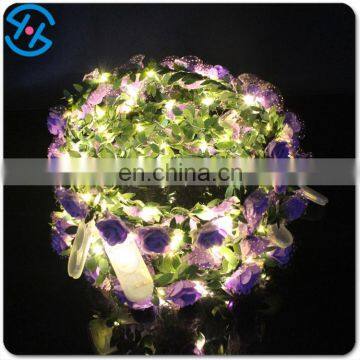 Popular Product LED Lighting up Crown Rose Flower photo-5