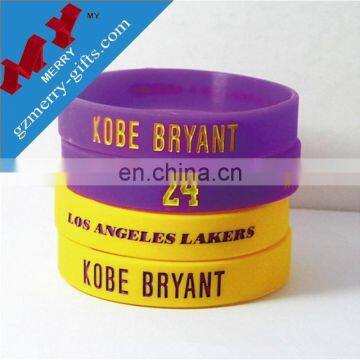 Bulk production sport energy silicon bracelet silicon wrist band