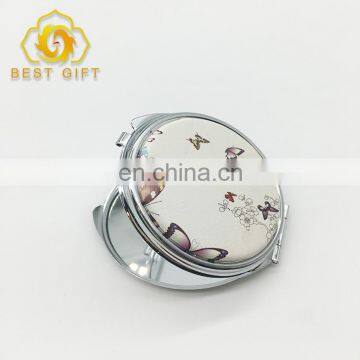 Dongguan Manufacturer Made Printing And Blank Metal Leather Mirror