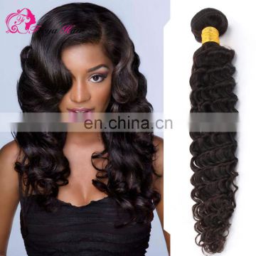 2017 hot sale deep wave indian hair salon chair hair product for black women