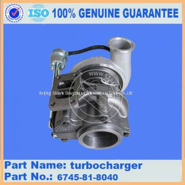 Excavator PC300-8 Turbocharger Kit for engine SAA6D114E-3 6745-81-8040