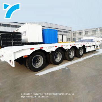 Best Price 12V Wire Connectors Bulk Cargo Carrier 3 Axle Flatbed Semi Trailers For Sale photo-2