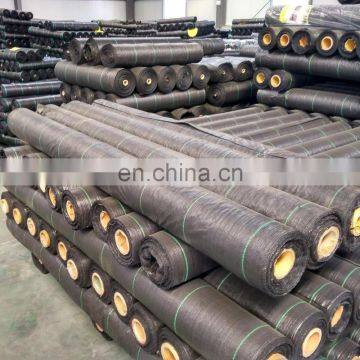 Landscape Cloth PP Woven Anti Weed Mat / Agricultural Woven PP Weed Control Mat