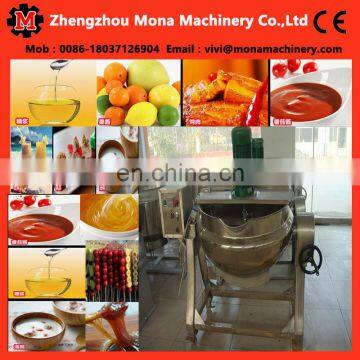 Electric Cooker for Chili Sauce| Sugar Melting Pot |juice Cooker Tank 40 Kg/pot Heat Conduction Oil Electric Sugar Cooker photo-5