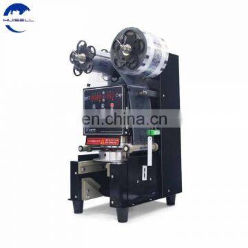 Low Price Vacuum Nitrogen Flushing Juice Cup Sealing Machine