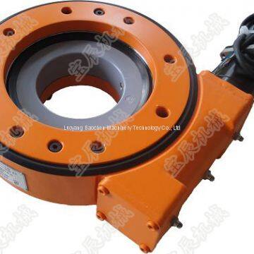 DC motor single worm dual worm slewing bearing slewing drive for solar tracking system