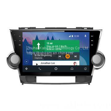 Aftermarket In Dash Car Multimedia Carplay Android Auto For Toyota Highlander (2011-2014)