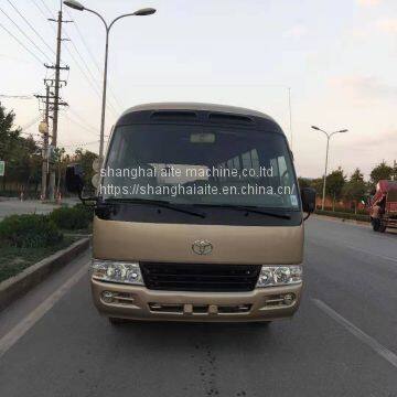 Toyota Coaster Minibus Japanese Used Bus 2016 Diesel Passenger Bus photo-5