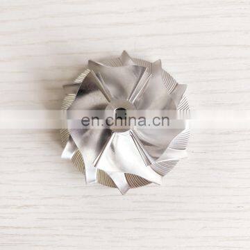 CT10 36.02/50.96mm 17291-0L020 6+6 blades turbo milling/aluminum 2618/Billet compressor wheel for 17201-0L020/30080