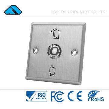 Stainless Steel Push Button Switch Door Lock Exit Button for Security System photo-2