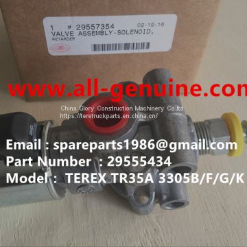 TEREX 29555434 SOLENOID VALVE TR100 TR60 TR70 TR45 TR50 MT4400AC OFF HIGHWAY RIGID DUMP TRUCK MINING HAULER TRANSMISSION