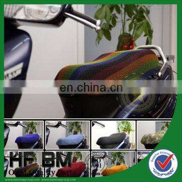 3d air mesh motorcycle seat cover, popular colorful mess cover seat motorcycle use, OEM carbon fiber motorcycle cover!