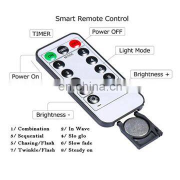 Twinkle Star Outdoor Lighting 10m 100 LED String Lights USB Powered 8 Modes Waterproof Christmas Lights photo-4