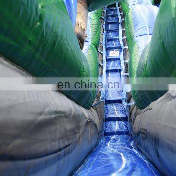 Commercial Inflatable Slip n Slide Giant Inflatable Tropical Cyclone Water Slide For Sale photo-3