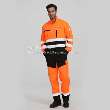 Highly Visible Functional Flame Retardant Protective Coverall