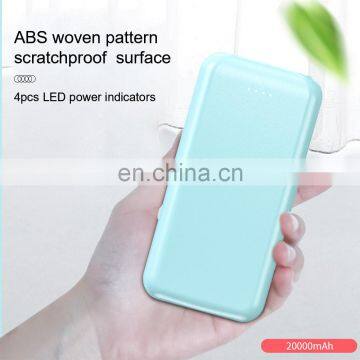 Fast Charging Reall Capacity Power Bank 20000mAh Good Quality Powerful 2000 MAh Powerbank With Double USB Outputs photo-3