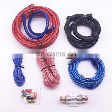 China Manufacturer AWG Standard Power Wire Car Audio Cable Kit Car Amplifier Wiring Kit photo-2