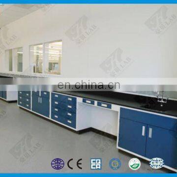 Steel Wood Dental Lab Side Table Wall Bench Electronic Lab Bench in China photo-5